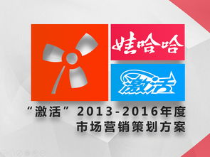 激活品牌新動能 娃哈哈2013-2016年度市場營銷戰(zhàn)略規(guī)劃